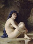 Depictions of nude women by William Bouguere Baigneuse Accroupie Depictions of nude women by William Bouguere Baigneuse Accroupie