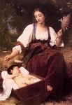 William Bouguereau Oil Paintings Reproduction of Berceuse William Bouguereau Oil Paintings Reproduction of Berceuse