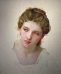 Reproduction of etude de Tete de Femme Blonde de Face (Study of Reproduction of etude de Tete de Femme Blonde de Face (Study of