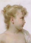 (image for) Handmade oil painting Copy paintings of famous artists Etude Tete De Petite Fille Tete De Petite Fille