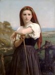 Reproduction of Jeune Bergere 1868 Reproduction of Jeune Bergere 1868