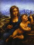 (image for) Handmade oil painting Copy paintings of famous artists Madonna with the Yarnwinder 1501