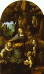 (image for) Handmade oil painting Copy paintings of famous artists Virgin of the Rocks
