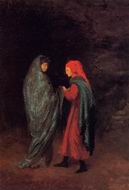 (image for) Reproduction of Dante and Virgil at the Entrance to Hell