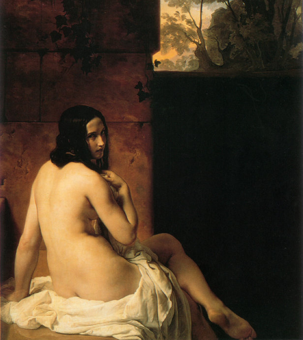(image for) Handmade oil painting Copy paintings of famous artists Francesco Hayez's oil painting