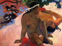 (image for) Paul Gauguin art Aha oe Fell (aka What Are You Jealous) 1892