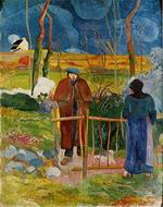 Paul Gauguin painting artwork Bonjour Monsieur Gauguin 1889 Paul Gauguin painting artwork Bonjour Monsieur Gauguin 1889