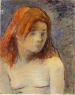 Reproduction of Paul Gauguin paintings Bust of a Nude Girl 1884 Reproduction of Paul Gauguin paintings Bust of a Nude Girl 1884
