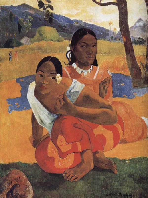 (image for) Paul Gauguin paintings artwork When Are You Getting Married - Click Image to Close