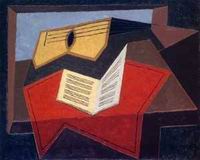 Reproduction of Guitar and Music Paper 1926-1927 Reproduction of Guitar and Music Paper 1926-1927