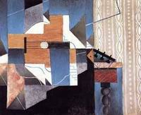 Reproduction of Guitar on the Table 1913 Reproduction of Guitar on the Table 1913
