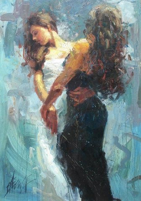 (image for) Henry Asencio's paintings, Celebration reproductions of painting