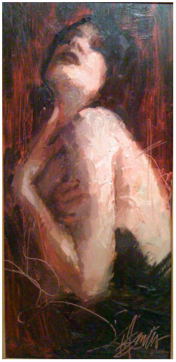 (image for) Handmade oil painting Copy paintings of famous artists artist Henry Asencio's passionate memories