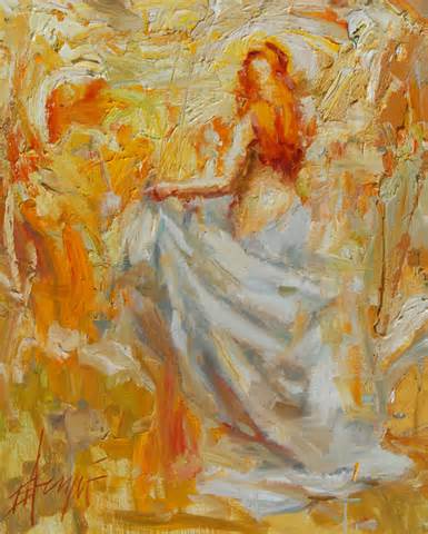 (image for) Handmade oil painting Copy paintings of famous artists Henry Asencio's art gallery, essence of woman