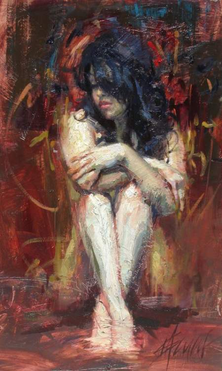(image for) Handmade oil painting Copy paintings of famous artists Henry Asencio's haven - Click Image to Close