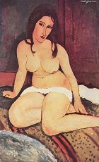 (image for) Amedeo Modigliani Paintings artwork Reproductions Nude