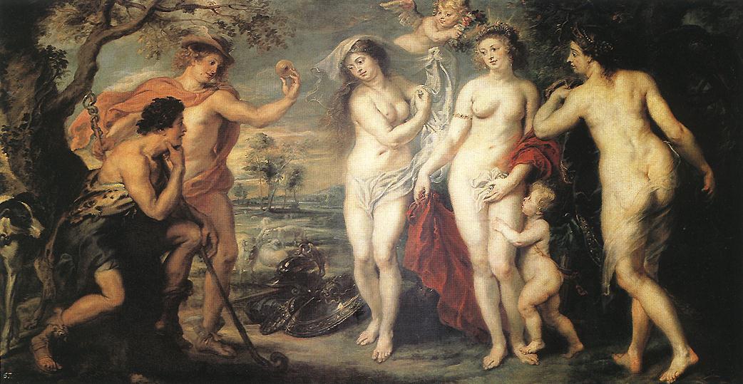 Peter Paul Rubens -The Judgment of Paris, 1639, Museo del Prado Peter Paul Rubens -The Judgment of Paris, 1639, Museo del Prado