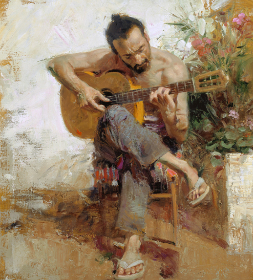 Pino daeni paintings The Gypsy reproductions on canvas Pino daeni paintings The Gypsy reproductions on canvas