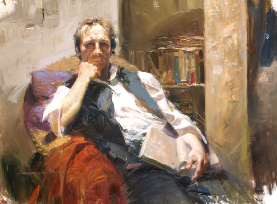 Pino daeni paintings The Professor reproduction of paintings Pino daeni paintings The Professor reproduction of paintings
