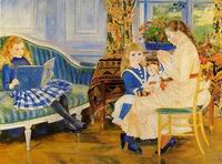 Pierre-Auguste Renoir Children on the Beach at Guernsey 1883 Pierre-Auguste Renoir Children on the Beach at Guernsey 1883