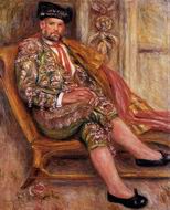 Renoir paintings Ambroise Vollard Dressed as a Toreador 1917 Renoir paintings Ambroise Vollard Dressed as a Toreador 1917