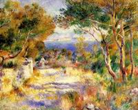Renoir paintings Arab Festival in Algiers aka The Casbah 1881 Renoir paintings Arab Festival in Algiers aka The Casbah 1881