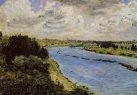 Pierre-Auguste Renoir paintings artwork Banks of the River 1906 Pierre-Auguste Renoir paintings artwork Banks of the River 1906