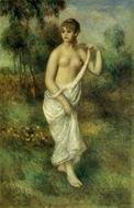 Reproduction of Pierre-Auguste Renoir paintings art Bather2 1887 Reproduction of Pierre-Auguste Renoir paintings art Bather2 1887