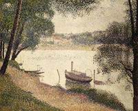 Reproduction of Gray Weather Grande Jatte ca. 1888 Reproduction of Gray Weather Grande Jatte ca. 1888