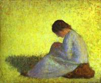 Reproduction of Seated Woman 1882-83 Reproduction of Seated Woman 1882-83