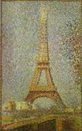 (image for) Handmade oil painting Copy paintings of famous artists The Eiffel Tower 1889