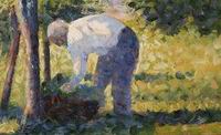 (image for) Handmade oil painting Copy paintings of famous artists The Gardener
