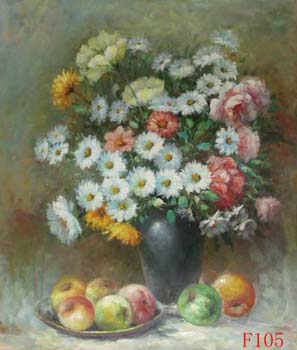 (image for) Still Life, Handmade oil painting on Canvas:still lifeF00105