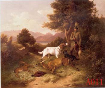 (image for) Animals, Handmade oil painting on Canvas:A0011