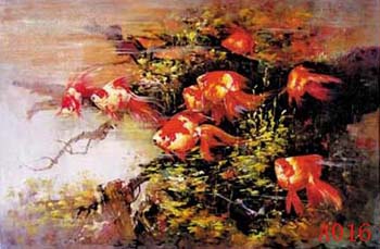 Non-Famous Artist or Original oil painting: Animal:A0016 Non-Famous Artist or Original oil painting: Animal:A0016