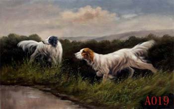 Animals, Handmade oil painting on Canvas:A0019 Animals, Handmade oil painting on Canvas:A0019