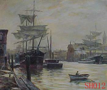 Seascape, Handmade oil painting on Canvas:seascapeSH012 Seascape, Handmade oil painting on Canvas:seascapeSH012