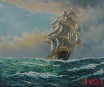 Seascape, Handmade oil painting on Canvas:seascapeSH020 Seascape, Handmade oil painting on Canvas:seascapeSH020