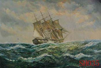 Seascape, Handmade oil painting on Canvas:seascapeSH035 Seascape, Handmade oil painting on Canvas:seascapeSH035