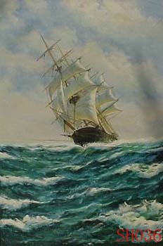 Seascape, Handmade oil painting on Canvas:seascapeSH036 Seascape, Handmade oil painting on Canvas:seascapeSH036