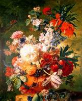 (image for) Classical flower, Handmade oil painting on Canvas.