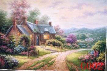 Landscape, Handmade oil painting on Canvas:002 Landscape, Handmade oil painting on Canvas:002