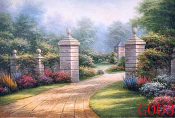 Landscape, Handmade oil painting on Canvas:003 Landscape, Handmade oil painting on Canvas:003