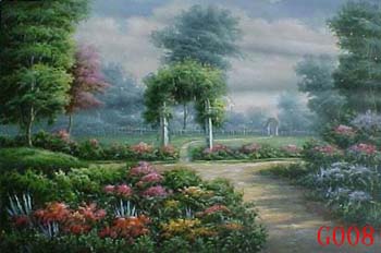 Landscape, Handmade oil painting on Canvas:G008 Landscape, Handmade oil painting on Canvas:G008
