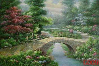 (image for) Landscape, Handmade oil painting on Canvas:G009