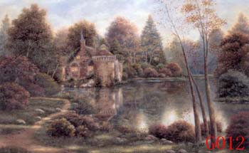 Landscape, Handmade oil painting on Canvas:G0012 Landscape, Handmade oil painting on Canvas:G0012