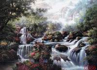 Landscape, Handmade oil painting on Canvas:G0035 Landscape, Handmade oil painting on Canvas:G0035