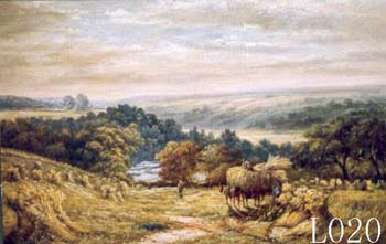 Landscape, Handmade oil painting on Canvas:L0020 Landscape, Handmade oil painting on Canvas:L0020