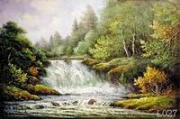 Landscape, Handmade oil painting on Canvas:L0027 Landscape, Handmade oil painting on Canvas:L0027
