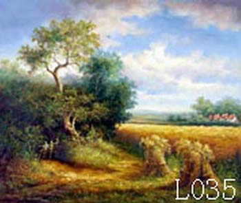 (image for) Landscape, Handmade oil painting on Canvas：L0035